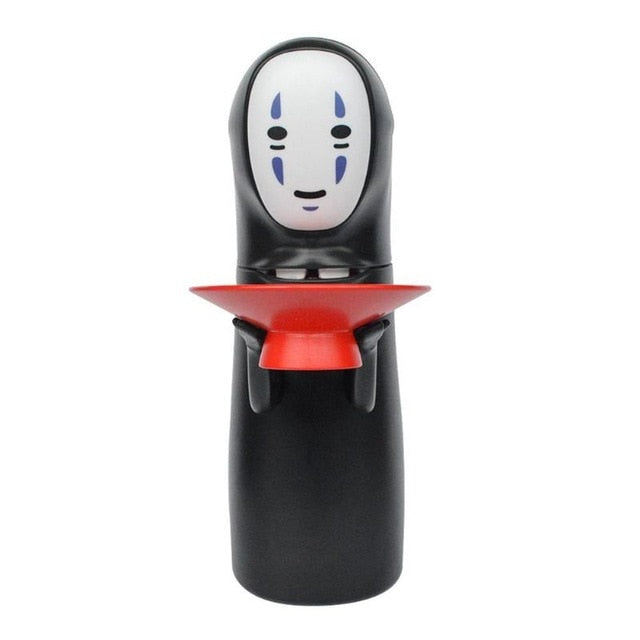 Hot Sale Charging Spirited Away Kaonashi No-face Piggy Bank Toy Automatic Eaten Coin Bank Miyazaki Hayao Chihiro Design Christmas Present