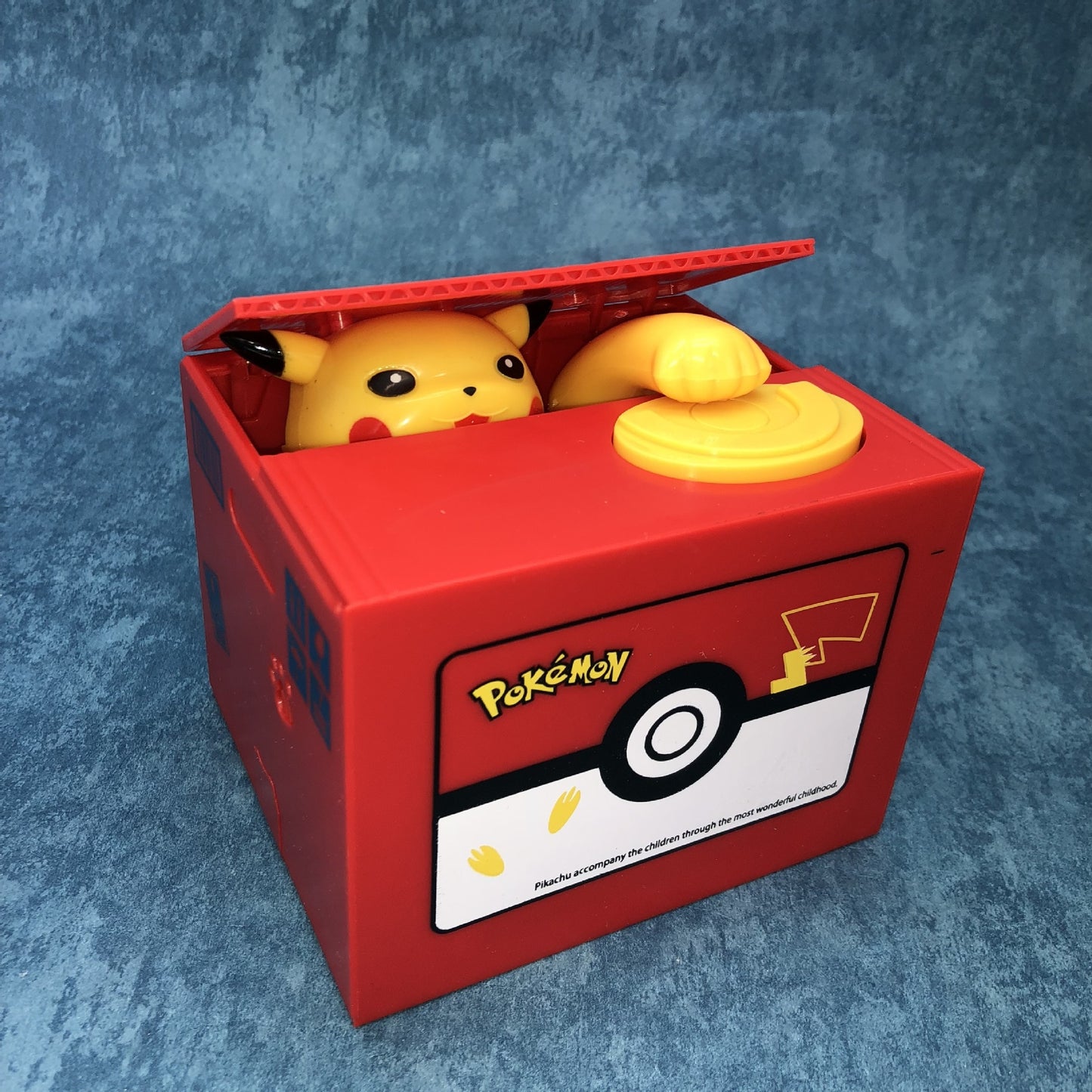 High Quality Electronic Money Box Pokemon Pikachu Piggy Bank Steal Coin Automatically for Kids Friend Birthday Christmas Gift