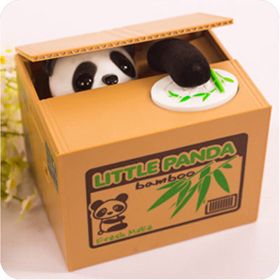 Automated Cat Steal Coin Bank 1PCS Piggy Bank Moneybox Money Saving Box Gifts